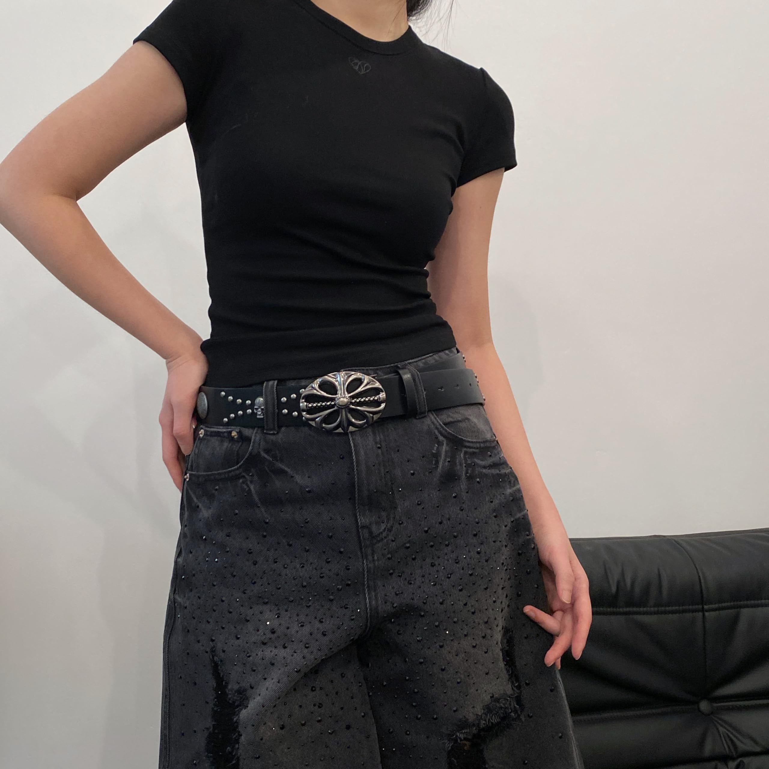 Lunchbox. Studded Belt